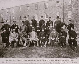 Coldstream Guards at Richmond Barracks, Dublin