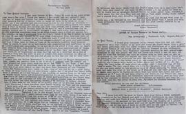 Copy letters of Fr. E.F. Murnane re Roger Casement