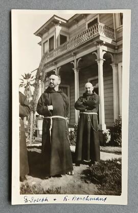 Fr. Joseph Fenelon and Fr. Berchmans Cantillon in Watts, Los Angeles