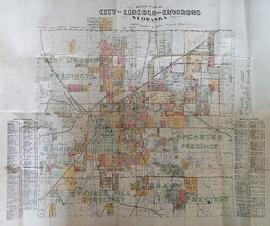 Outline Plan of City of Lincoln and Environs, Nebraska