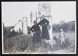 Fr. Vincent Kerwick and Fr. Fintan Roche at La Purísima Mission, California