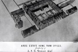 Copy Print of the Ards Estate Home Farm Offices