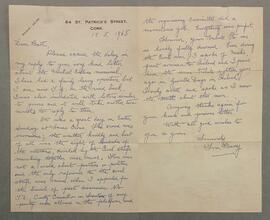 Letter from Tom Barry