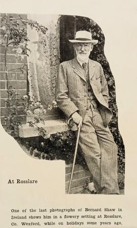 George Bernard Shaw in Rosslare, County Wexford