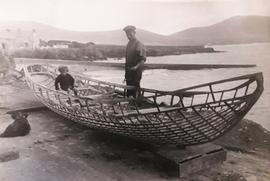 Building a Currach, Baile na nGall, County Kerry