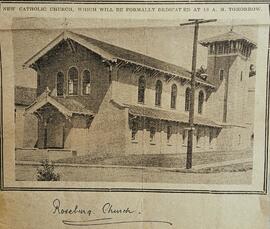 Dedication of St. Joseph’s Catholic Church in Roseburg, Oregon