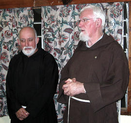 Fr. John Corriveau OFM Cap. and Fr. Jude McKenna OFM Cap.