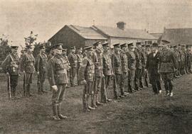 John Redmond inspecting the Leinster Regiment from ‘A retrospect’ by Michael J. Lennon