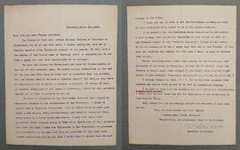 Copy letter from Fr. Peter Bowe to Fr. Antonine Wilmer