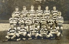 Student Gaelic football team, Rochestown Capuchin College, County Cork
