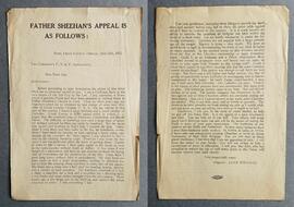 Father Luke Sheehan’s appeal