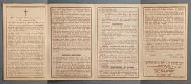 Promotional Leaflet for the Seraphic Mass Association