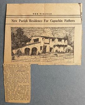 New parish residence for the Capuchin Franciscan Friars in Los Angeles