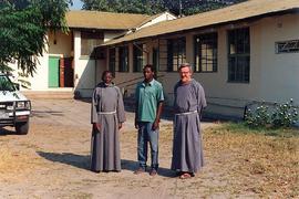 Fr. Godfrey Sinvula OFM Cap. and Fr. James Connolly OFM Cap.