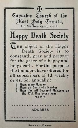 Happy Death Society Subscription Cards