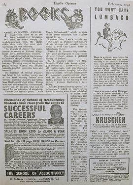 ‘Dublin Opinion’ review of ‘The Capuchin Annual’ (1942)