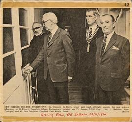 Opening of the New Science Laboratory at St. Francis Capuchin College, Rochestown
