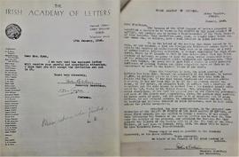 Circular letter from Seán O’Faoláin