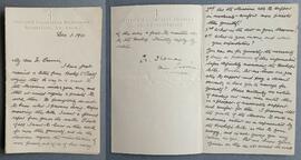 Letter from Fr. Thomas Dowling