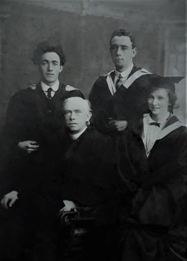 Fr. Richard Henebry and University Graduates