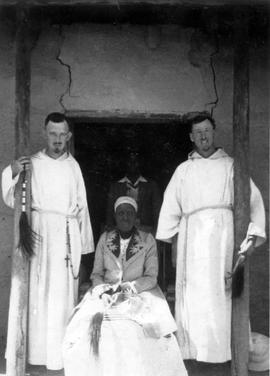 Fr. Fintan Roche OFM Cap. and Fr. Timothy Phelim O’Shea at Senanga