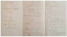 Roll of Public Examination Successes, Capuchin College, Rochestown