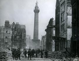 Henry Street after the 1916 Rising