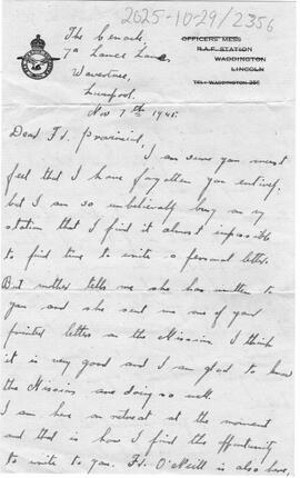 Letter - unbelievably busy