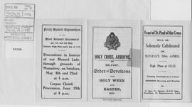 Holy Cross Retreat, Ardoyne: Belfast: Church Services :