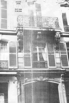 Paris: residence before CPs moved to Avenue Hoche