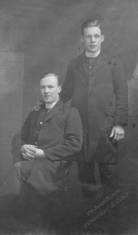 Two Passionists "in Blacks" 1922c