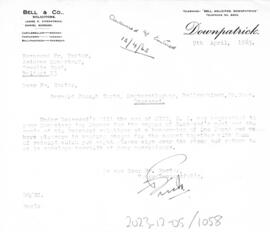Joseph Smyth estate - Bell & Co. Solicitors
