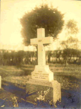 Grave, possibly after 1937 exhumation