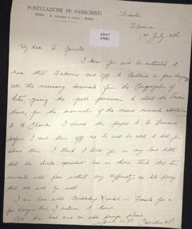 1846034 Bl. Charles Houben, C.P., Cause: Cure: Mrs. Spaetgens-Verheggen: Verheggen