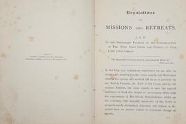 Missions and Retreats: Bound Volumes: