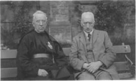 Fr. Benedict Donegan with Mr. Peter Mackle