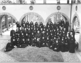 Paul Mary  Madden with reps of C.P nuns 1978