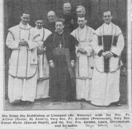 Ordination at Sutton on 21/05/1936