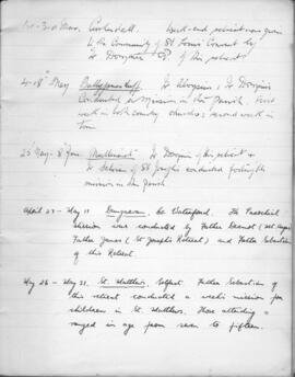 Missions and retreats 1958-1968