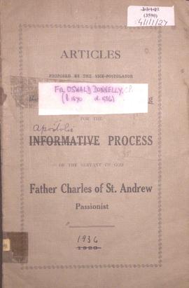 1846034 Bl Charles  1890027 Oswald Donnelly  Informative Process