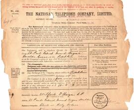 Mount Argus; Telephone Service: