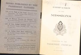 Missions and Retreats: Miscellaneous Documents: Mission Manuals