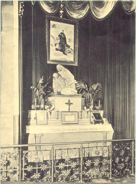 Pieta Chapel at right of entrance to Church