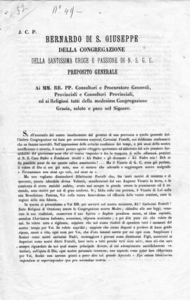 General: 1860012 Prelini, C.P., Bernard:
