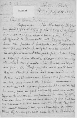 Holy Cross Retreat, Ardoyne, Belfast; Dispute with Bishop McAllister: 1866025 Arthur Devine